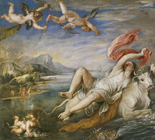 Peter Paul Rubens El rapto de Europa